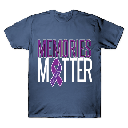 Alzheimer's Awareness Memories Matter Cotton Doctor T-shirt