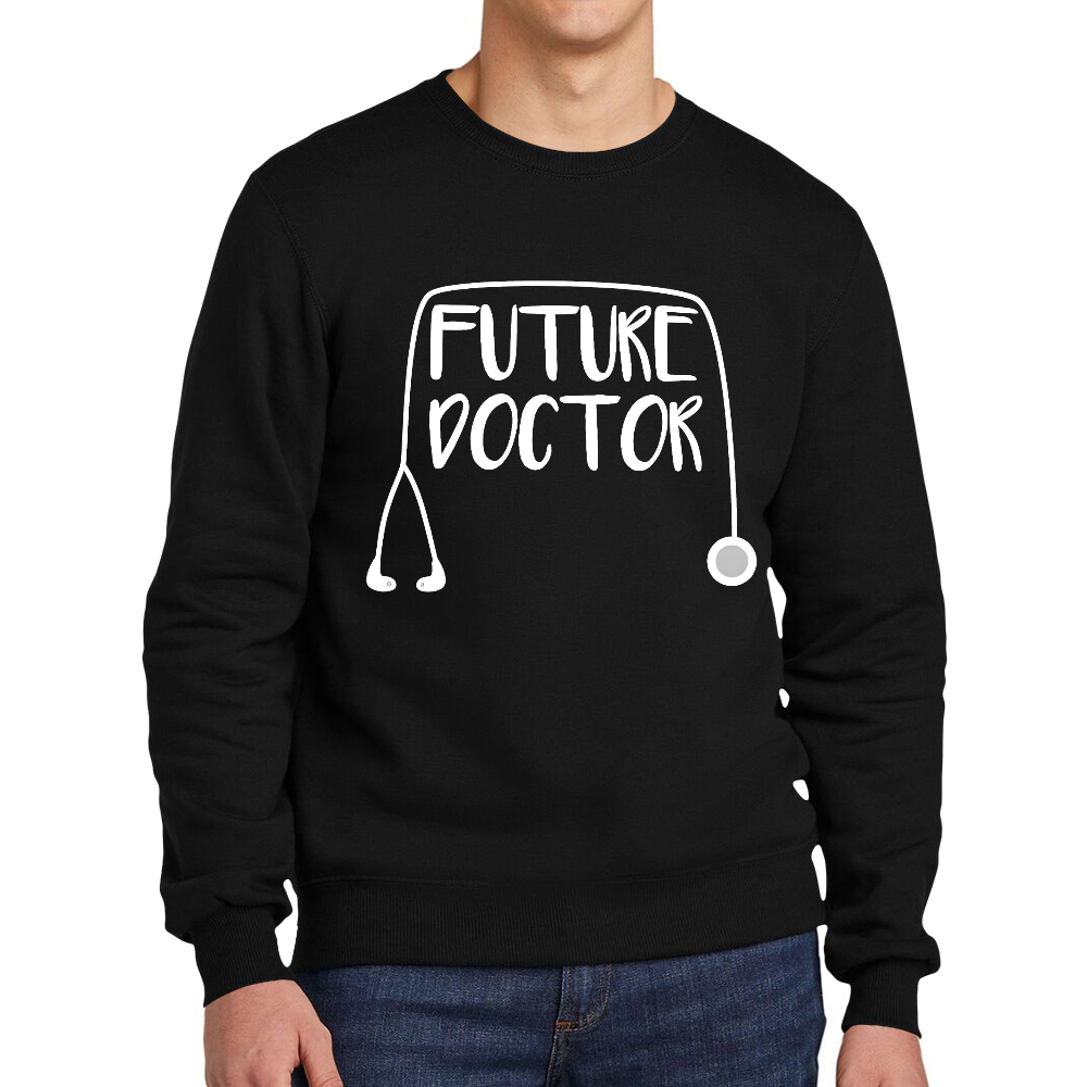 Future Doctor Cotton Pullover Sweatshirt