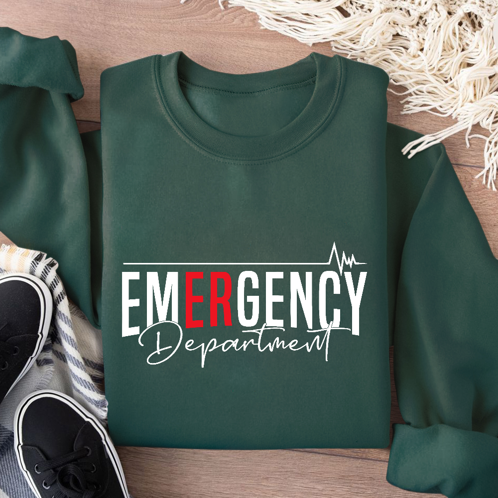 Emergency Department Cotton Pullover Sweatshirt