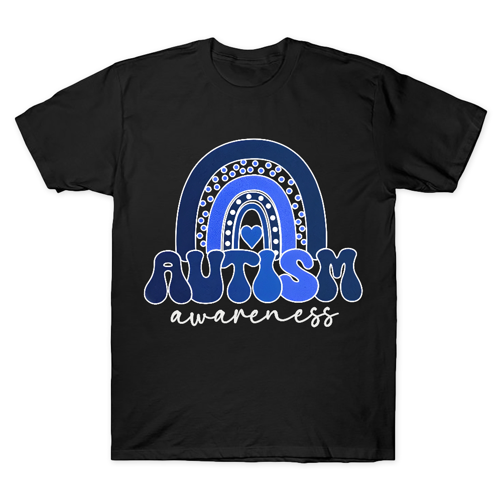 In April We Wear Blue Autism Awareness Cotton Doctor T-shirt