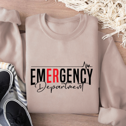 Emergency Department Cotton Pullover Sweatshirt