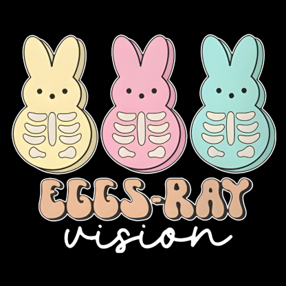 Eggs Ray Vision Radiology Cotton Pullover Sweatshirt