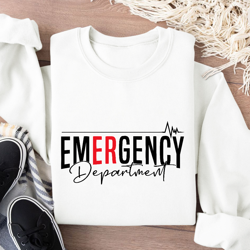 Emergency Department Cotton Pullover Sweatshirt