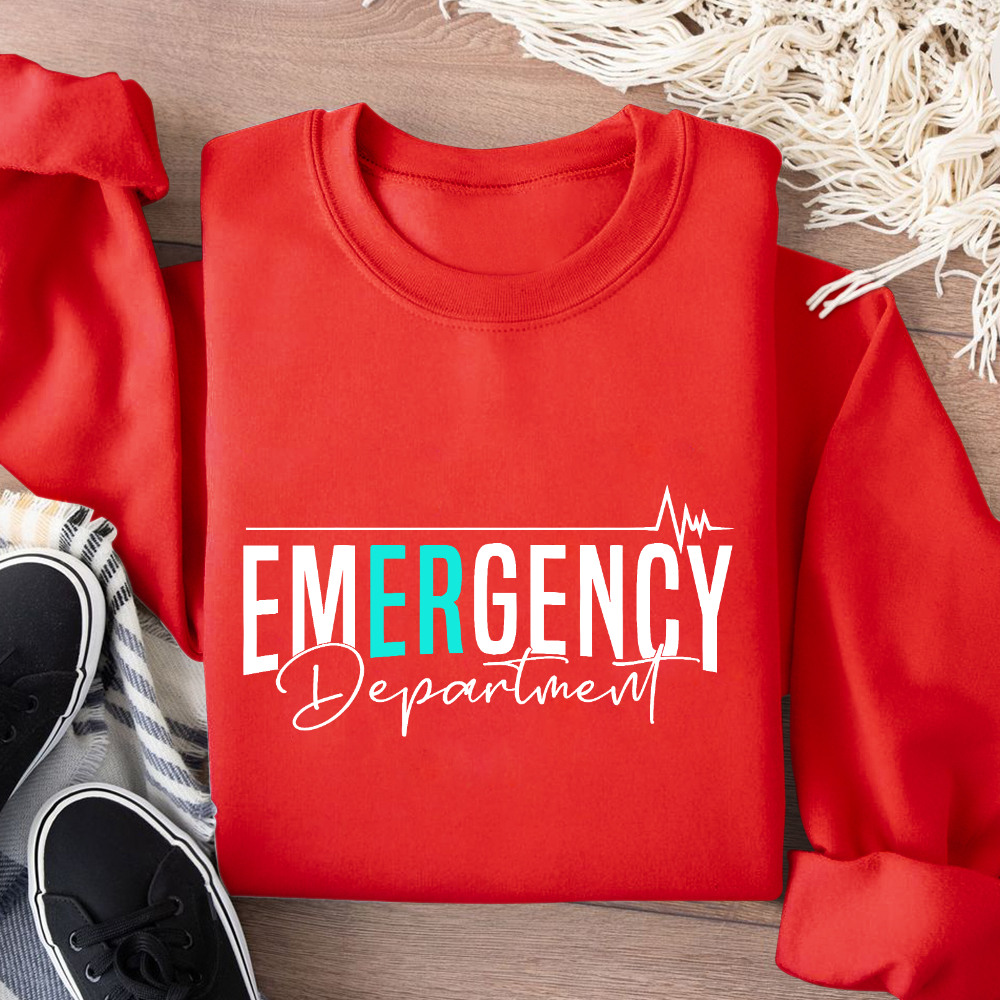 Emergency Department Cotton Pullover Sweatshirt