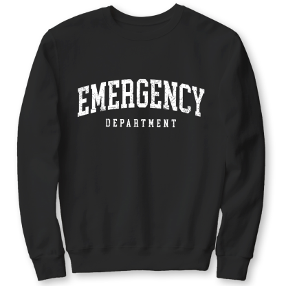 Emergency Department Cotton Pullover Sweatshirt