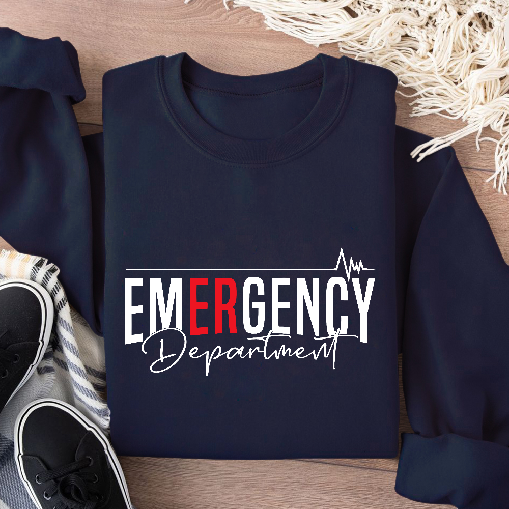 Emergency Department Cotton Pullover Sweatshirt