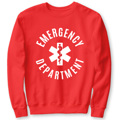 Emergency Department Cotton Pullover Sweatshirt