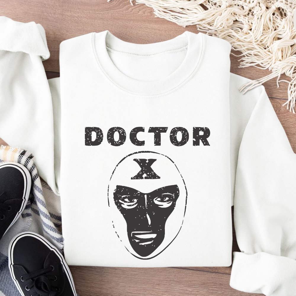 Doctor X - Debbie Harry Cotton Pullover Sweatshirt