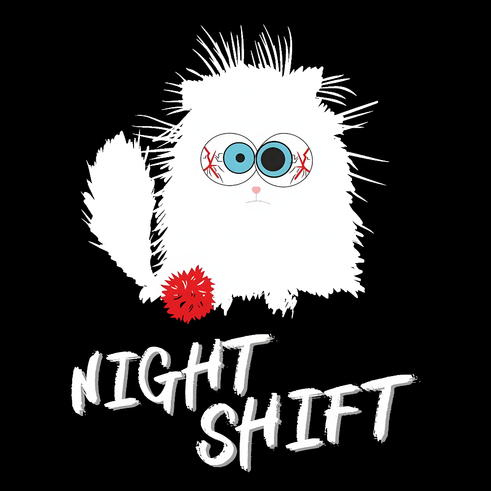 Night Shift Is Tough Cotton Nurse T-shirt