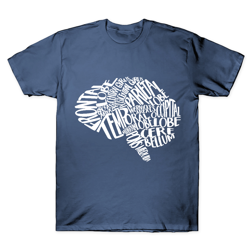 Brain Anatomy Cotton Doctor T-shirt