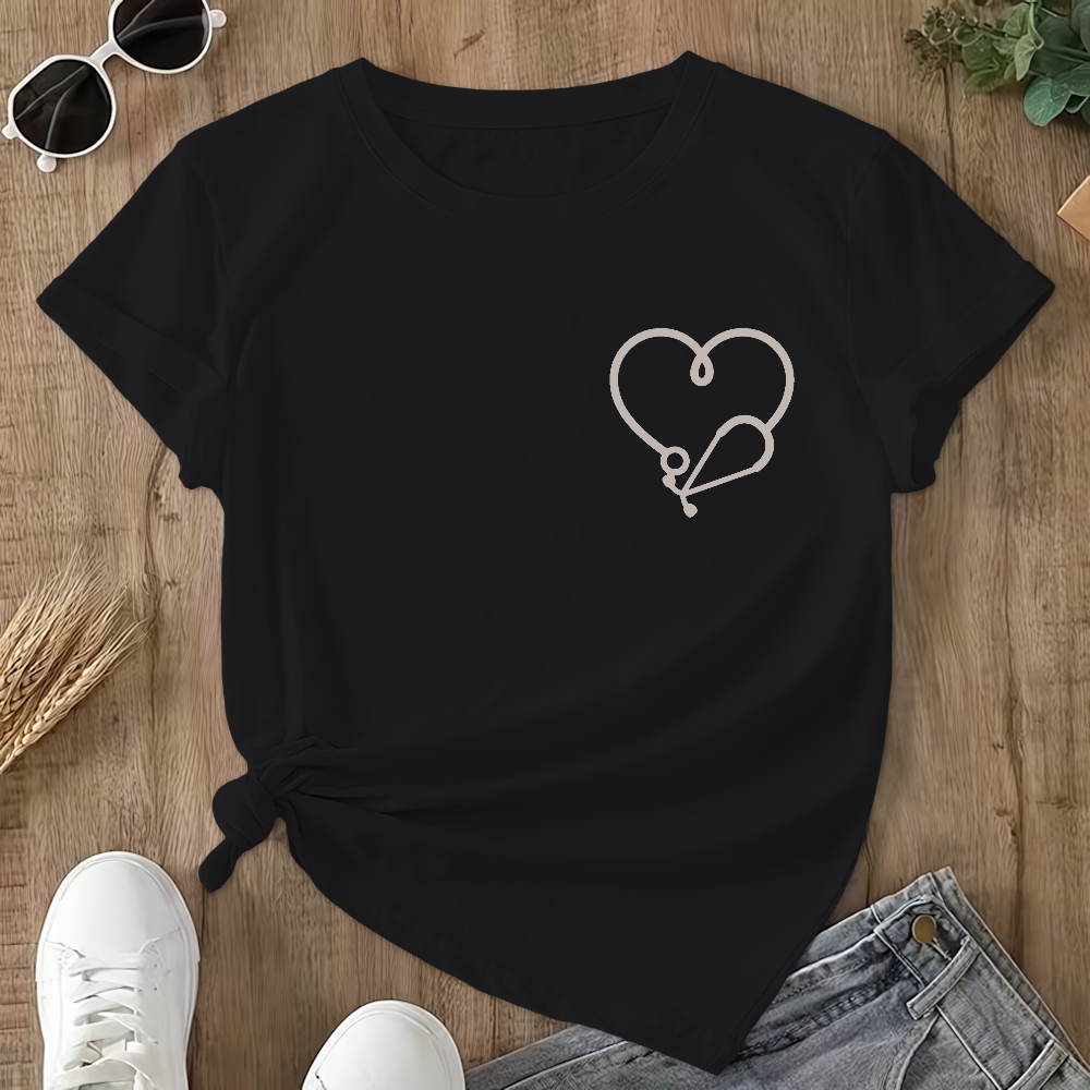 Mental Health Nurse Double-Sided Cotton Printed T-Shirt