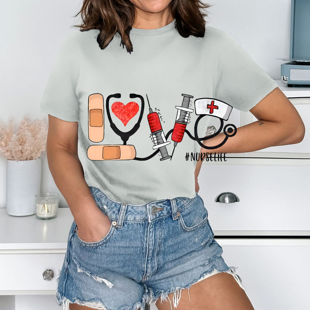 Nurselife Cotton Nurse T-shirt