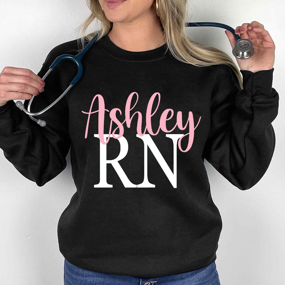 RN Ashley Cotton Pullover Sweatshirt