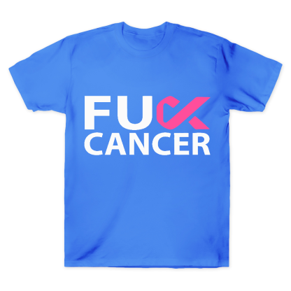 Fuck Cancer Cancer Awareness And Support Cotton Doctor T-shirt