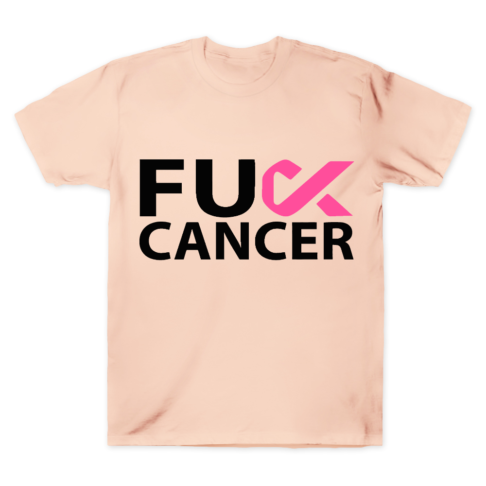 Fuck Cancer Cancer Awareness And Support Cotton Doctor T-shirt