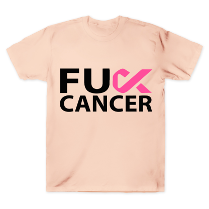 Fuck Cancer Cancer Awareness And Support Cotton Doctor T-shirt