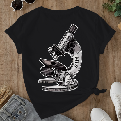 Medical Lab Scientist Not A But Better Double-Sided Cotton Printed T-Shirt