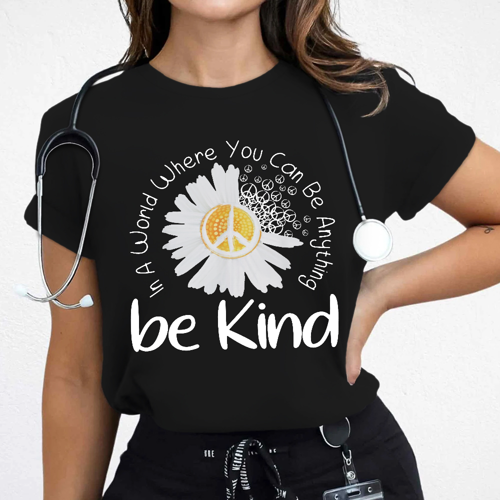 Daisy Nurse Gift Cotton Nurse T-shirt