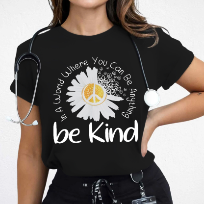 Daisy Nurse Gift Cotton Nurse T-shirt