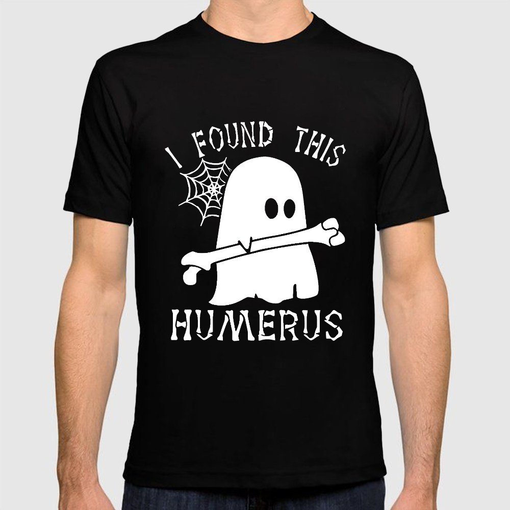 I Found This Humerus Cotton Doctor T-shirt