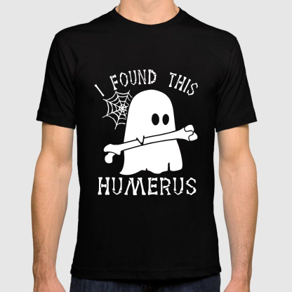 I Found This Humerus Cotton Doctor T-shirt