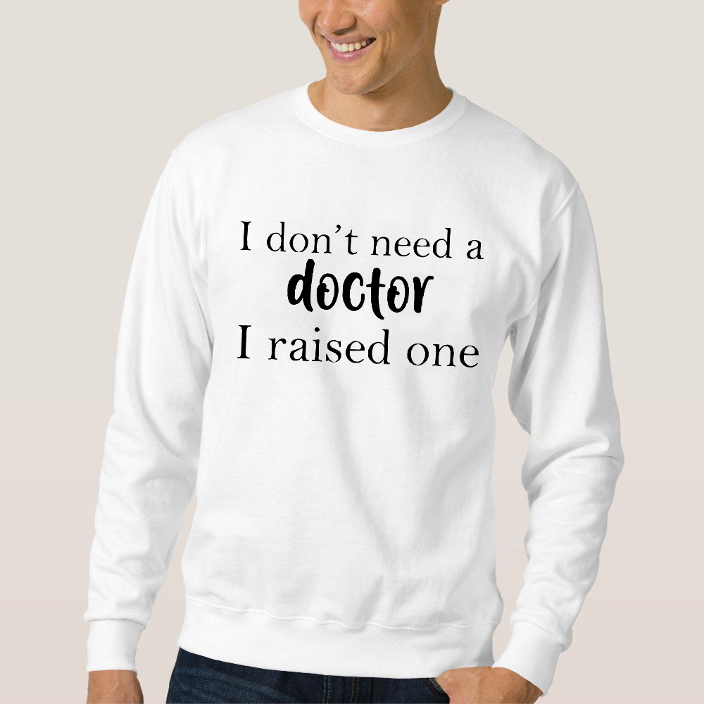 Future Resident Doctor Cotton Pullover Sweatshirt