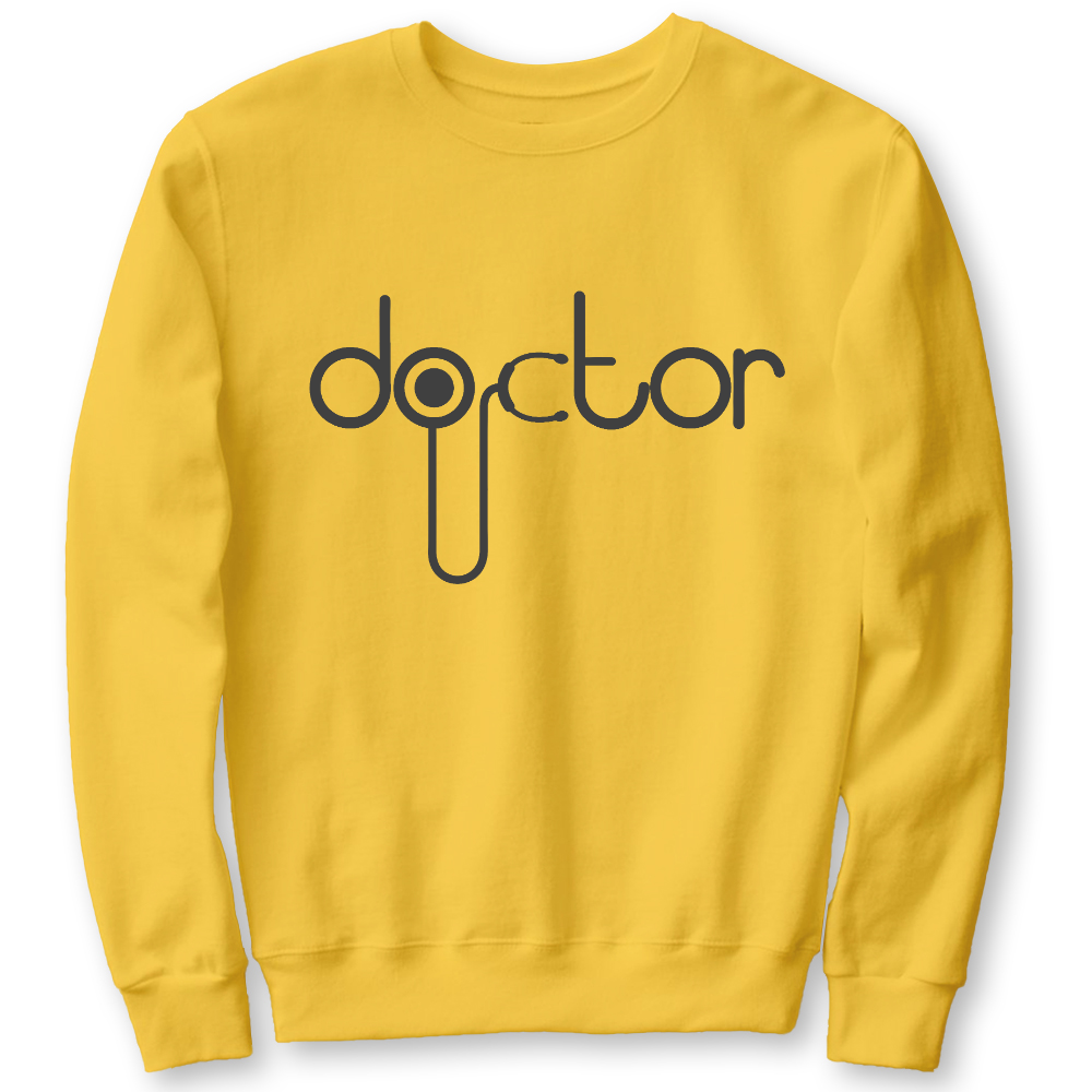 Doctor Cotton Pullover Sweatshirt