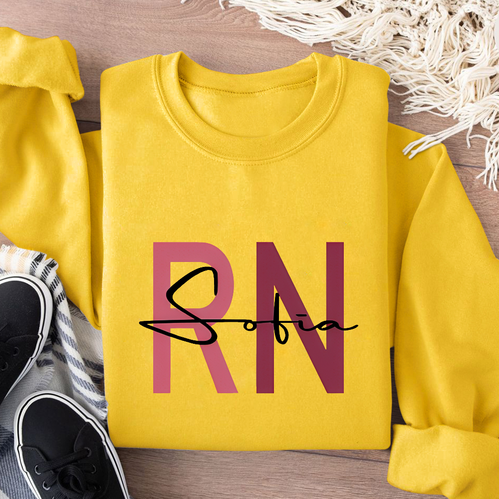 RN Sofia Cotton Pullover Sweatshirt