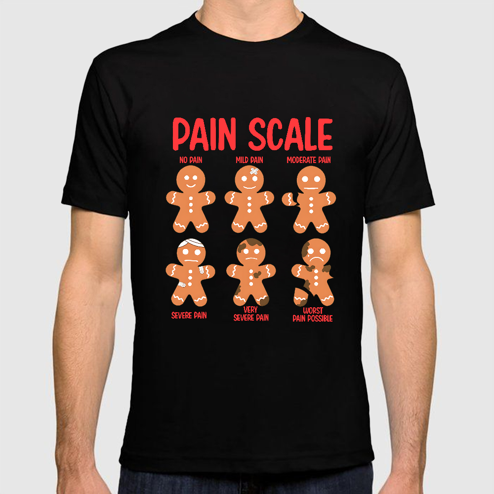 Pain Scale Cotton Doctor T-shirt