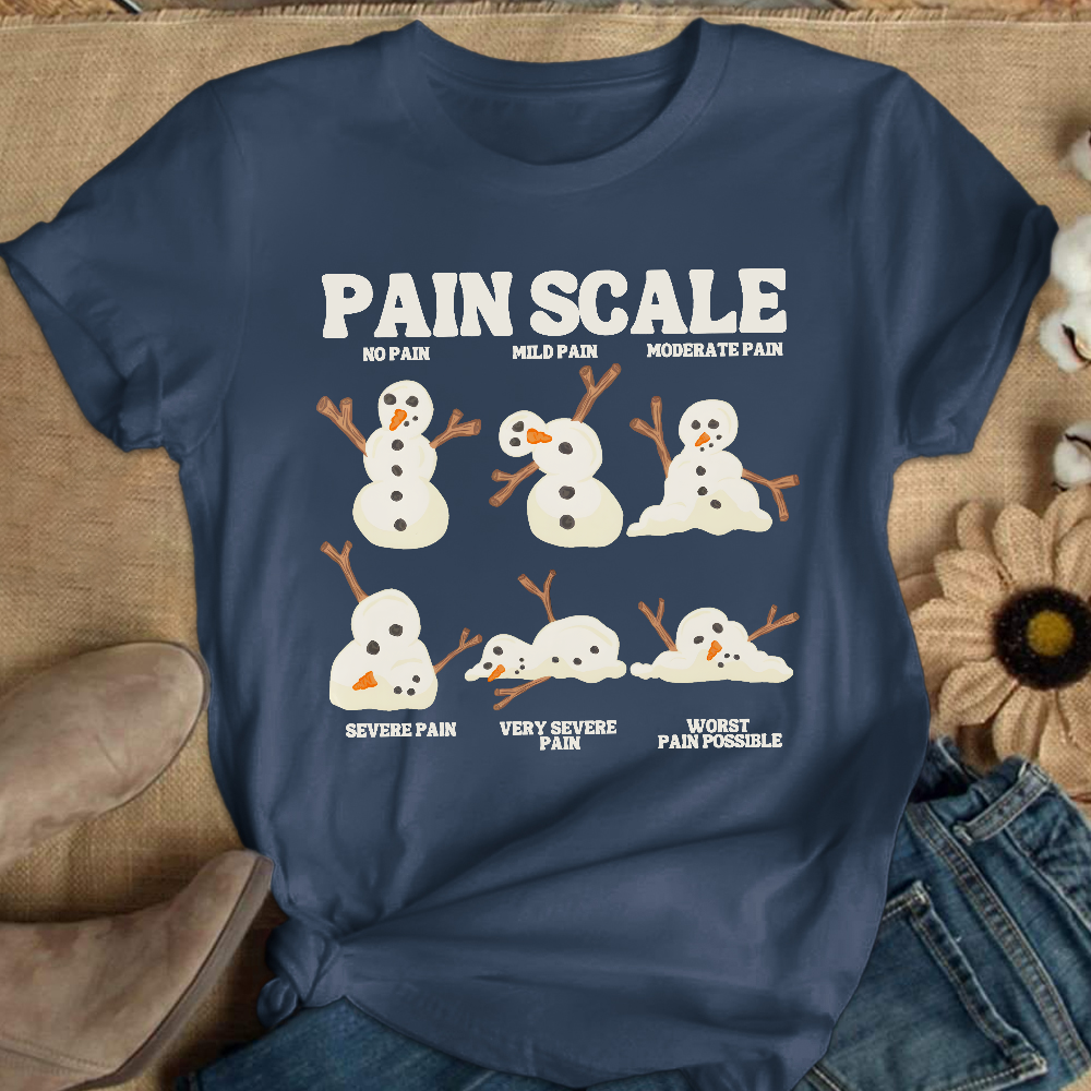 Healthcare Worker Pain Assessment Cotton Nurse T-shirt