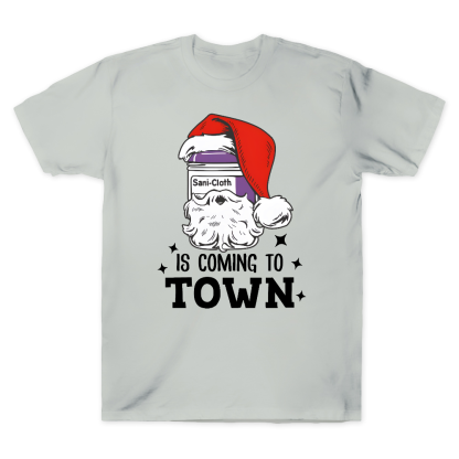 Funny Santa Nurse Medical Assistant Christmas Cotton Doctor T-shirt