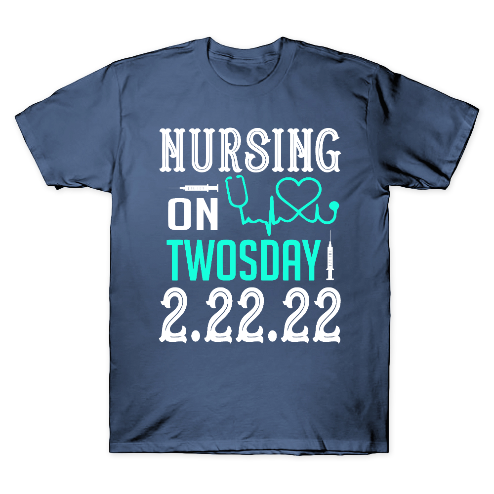 Nursing School On TwosDay Cotton Doctor T-shirt