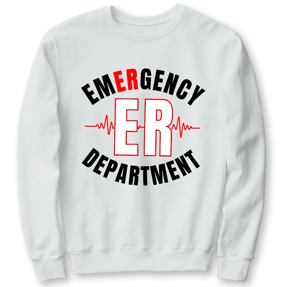 Emergency Department Cotton Pullover Sweatshirt
