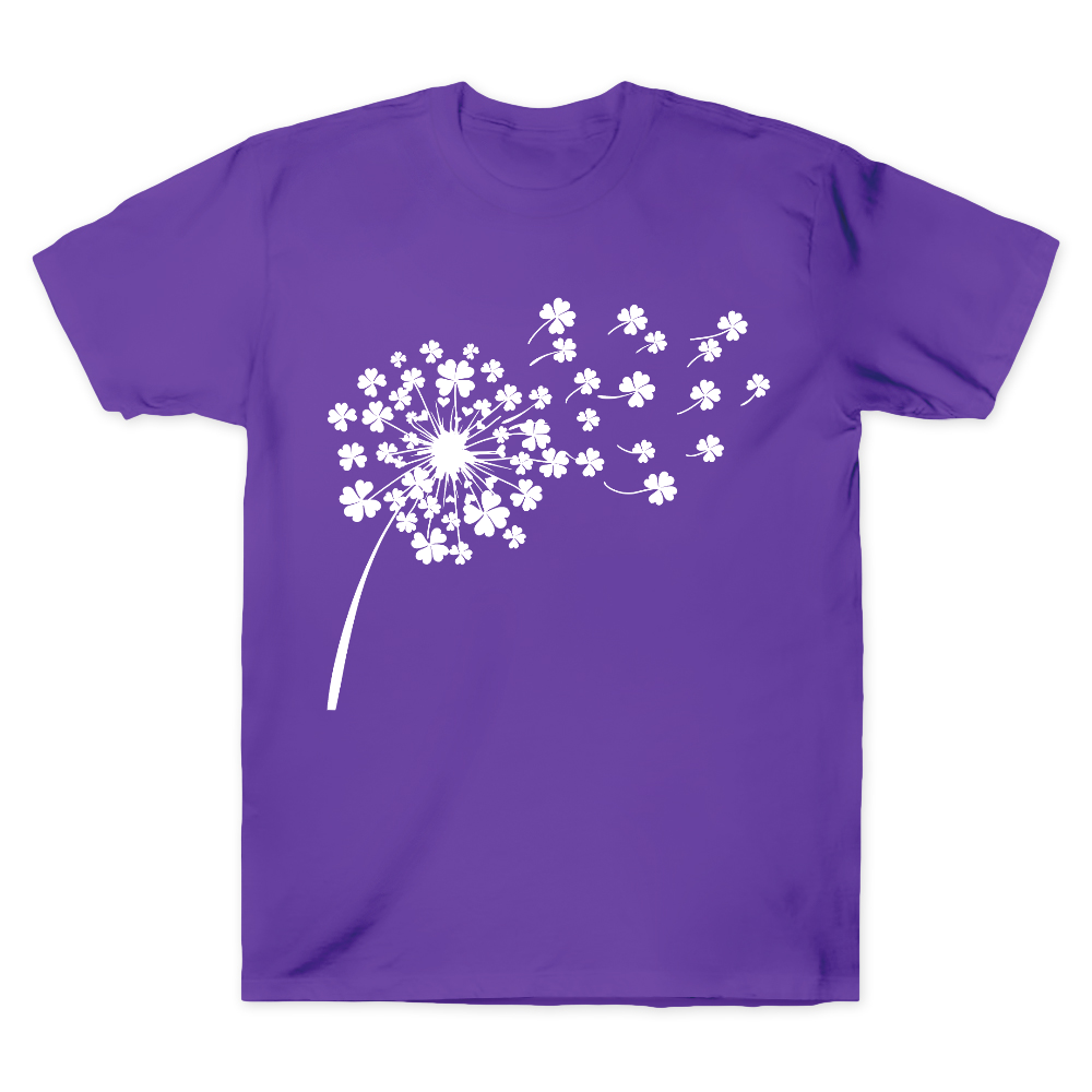 Green Shamrock Irish Clover St Patricks Day Cotton Doctor T-shirt