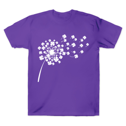 Green Shamrock Irish Clover St Patricks Day Cotton Doctor T-shirt