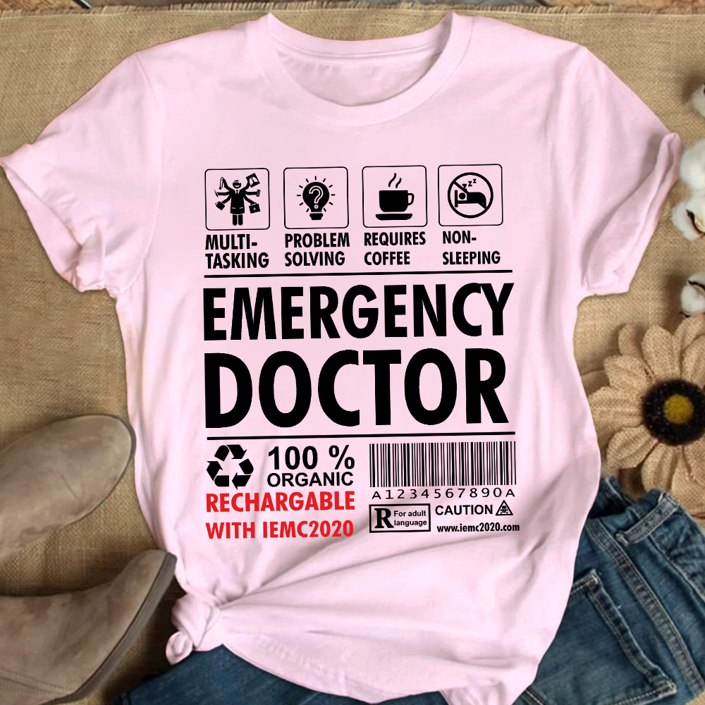 Emergency Doctor's Manual Cotton Nurse T-shirt