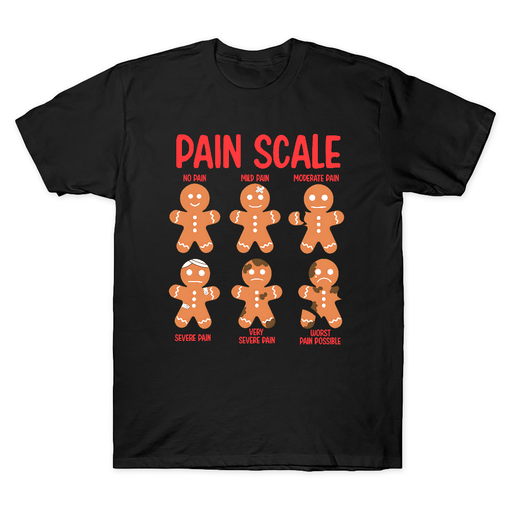 Pain Scale Cotton Doctor T-shirt