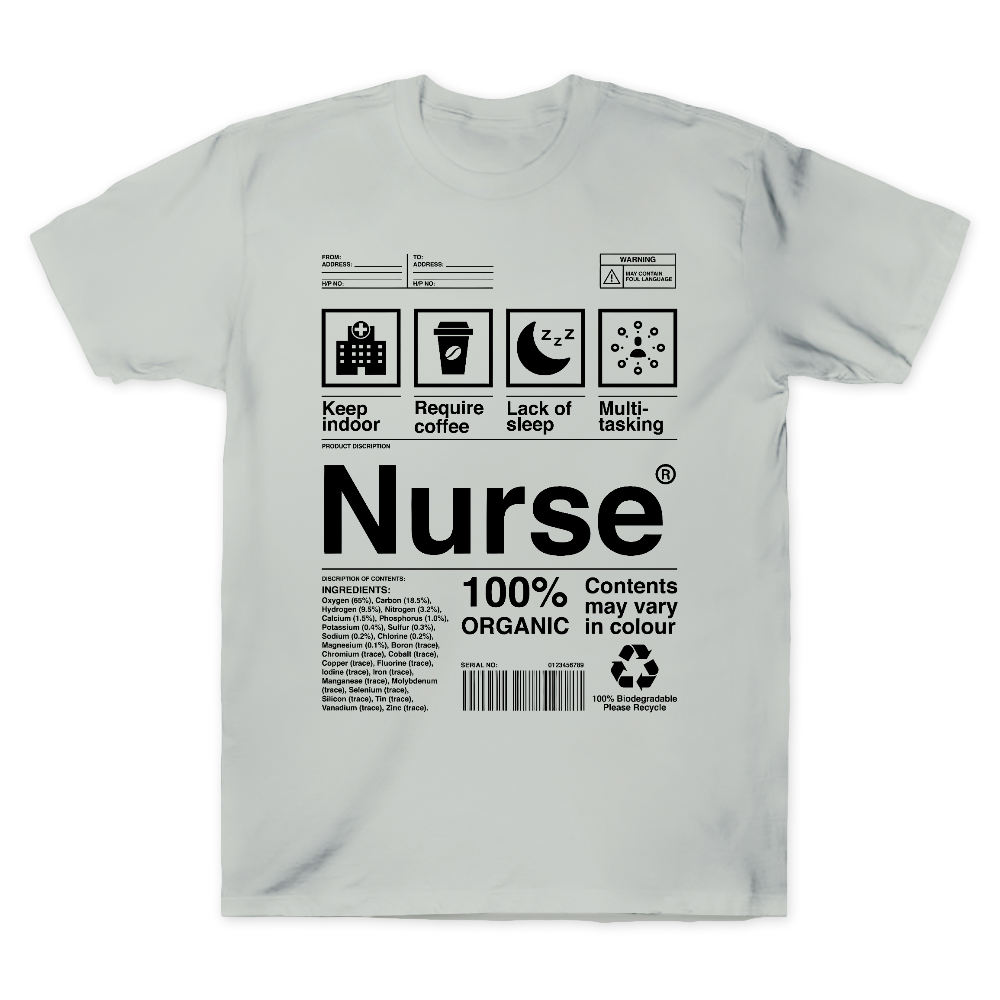 Nurse Gift Instructions For Nurses Cotton Doctor T-shirt