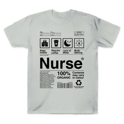 Nurse Gift Instructions For Nurses Cotton Doctor T-shirt