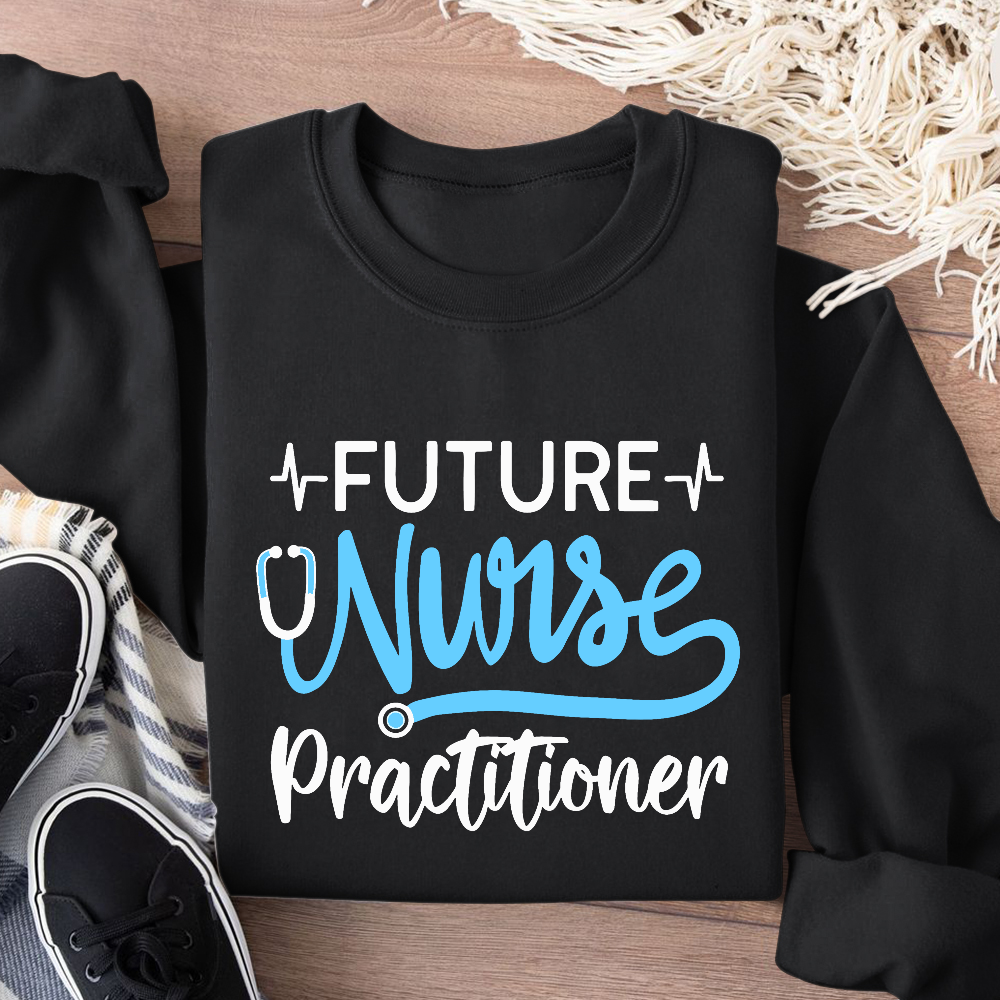 Future Nurse Practitioner Cotton Pullover Sweatshirt