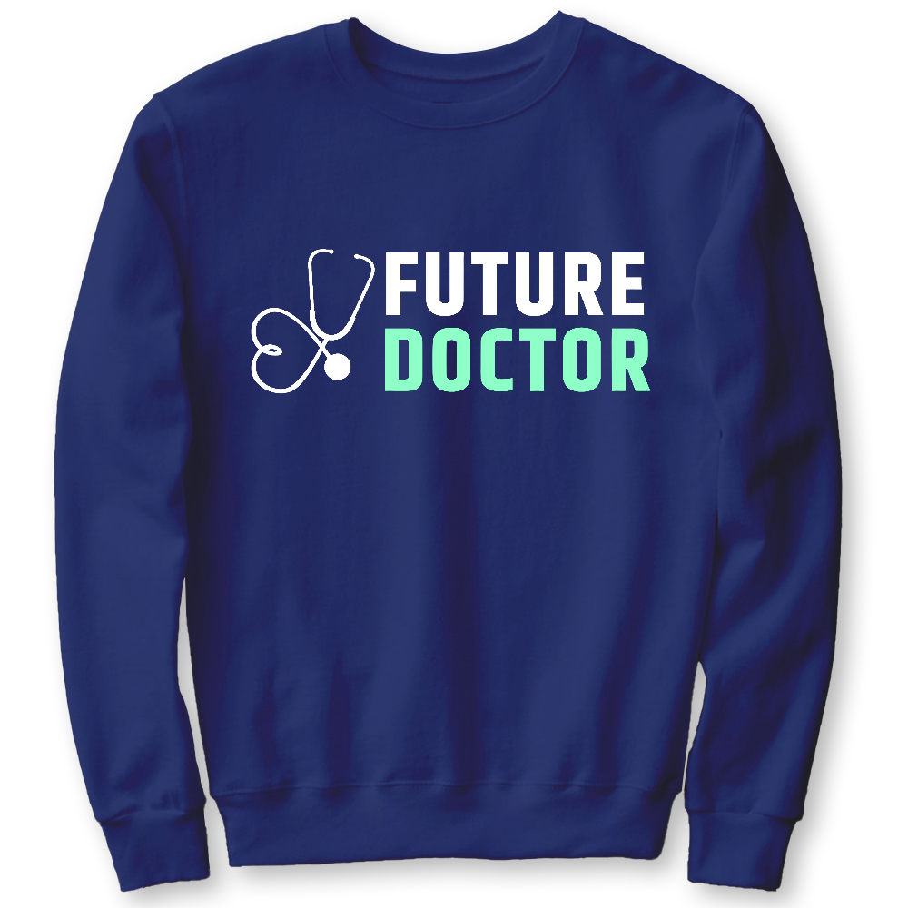 Future Doctor Cotton Pullover Sweatshirt