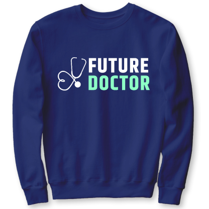 Future Doctor Cotton Pullover Sweatshirt