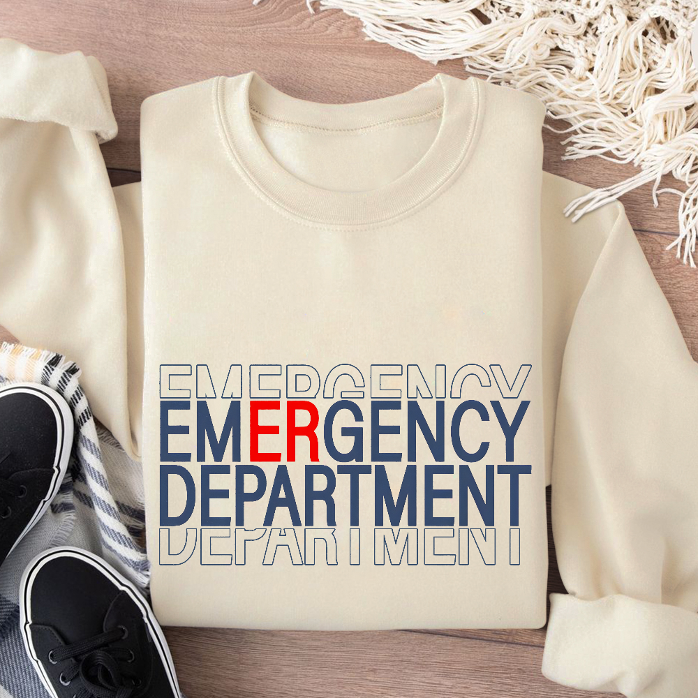 Emergency Department Cotton Pullover Sweatshirt