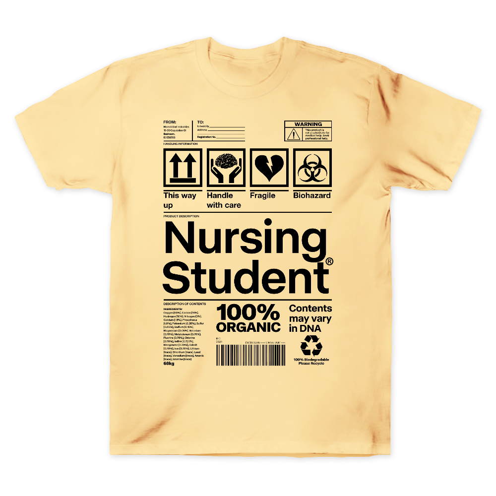 School Of Nursing Student Gift Cotton Doctor T-shirt
