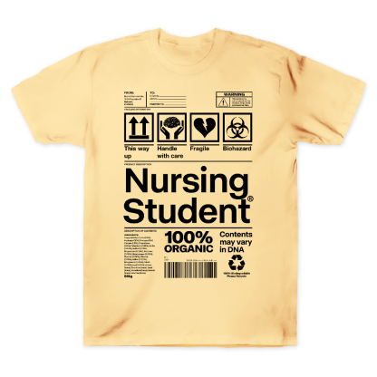 School Of Nursing Student Gift Cotton Doctor T-shirt