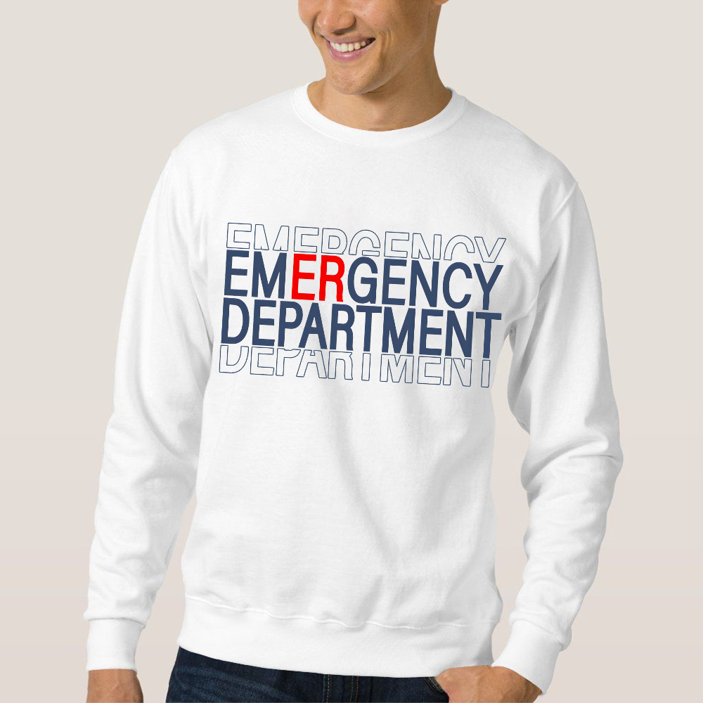 Emergency Department Cotton Pullover Sweatshirt