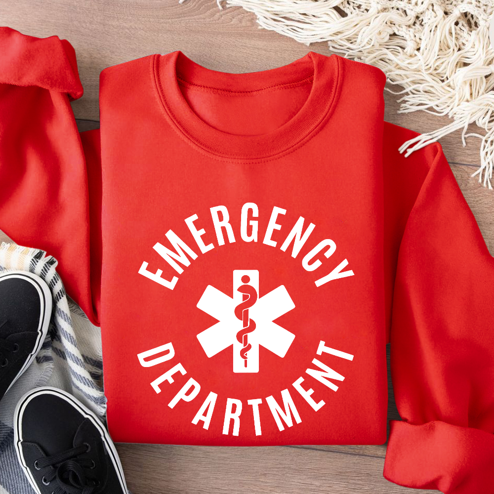 Emergency Department Cotton Pullover Sweatshirt