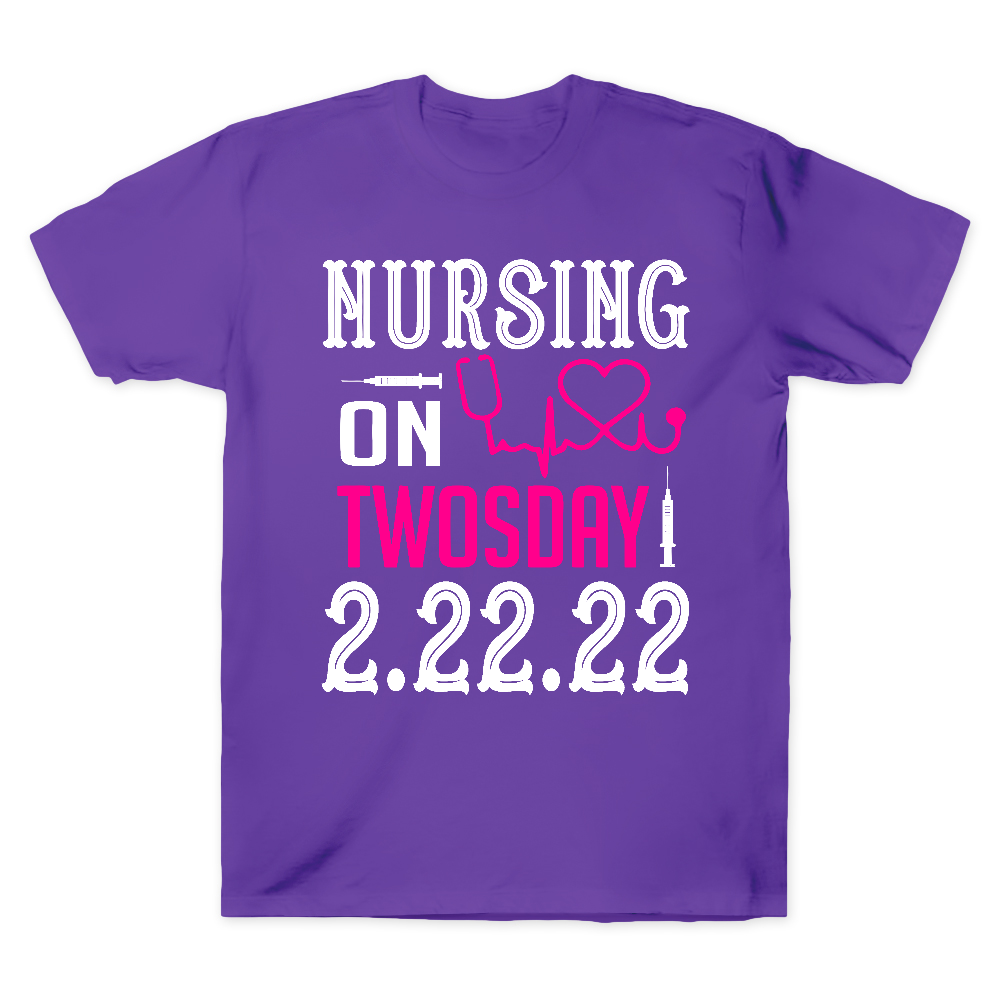 Nursing School On TwosDay Cotton Doctor T-shirt