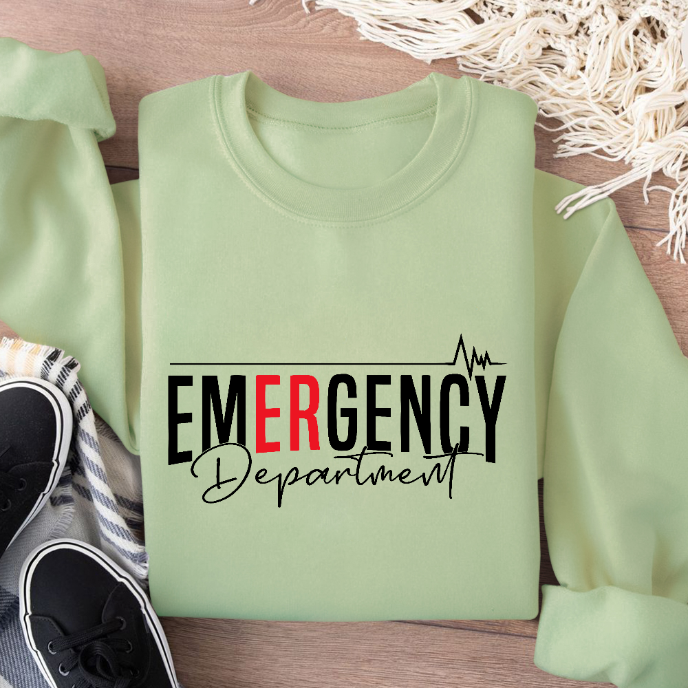 Emergency Department Cotton Pullover Sweatshirt