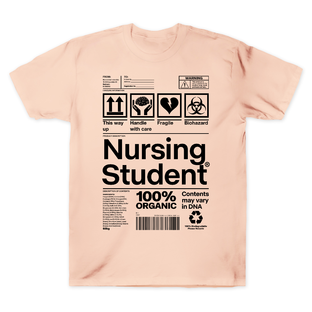 School Of Nursing Student Gift Cotton Doctor T-shirt